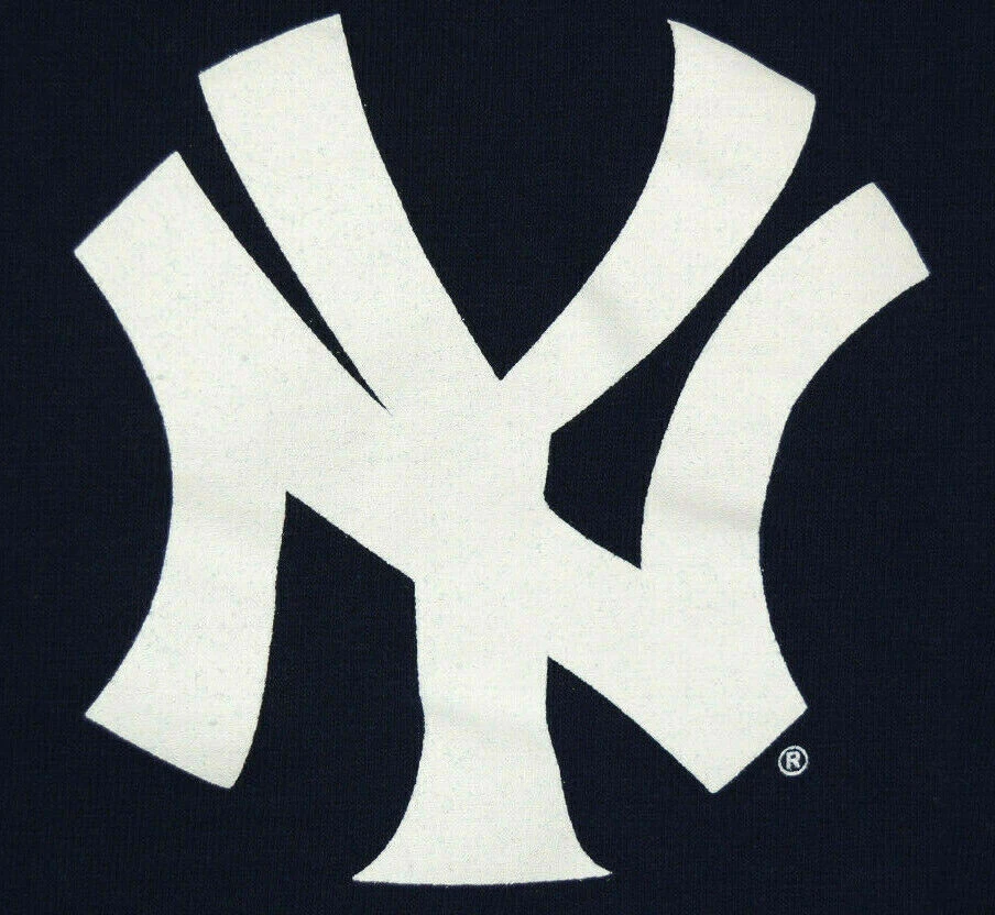 Camiseta De Colección MLB Derek Jeter Yankees Talla S Años 90 00 Azul Marino Blanco Serigrafía Foto 3 de 4