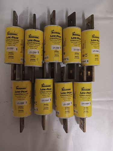 Bussman Lpj-125sp Low Peak Fuse Class J 125 A 600v Ac Ne Bby | Meses Sin Inter&eacute;s