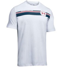 Under Armour Men's Freedom 4th July Tee - S, XXL White NEW W TAG