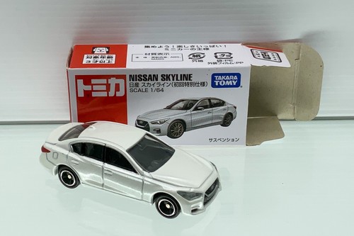 1X 2020 Tomica Diecast Cars #76 Nissan Skyline Car White Takara Tomy 1/64 - Picture 2 of 3