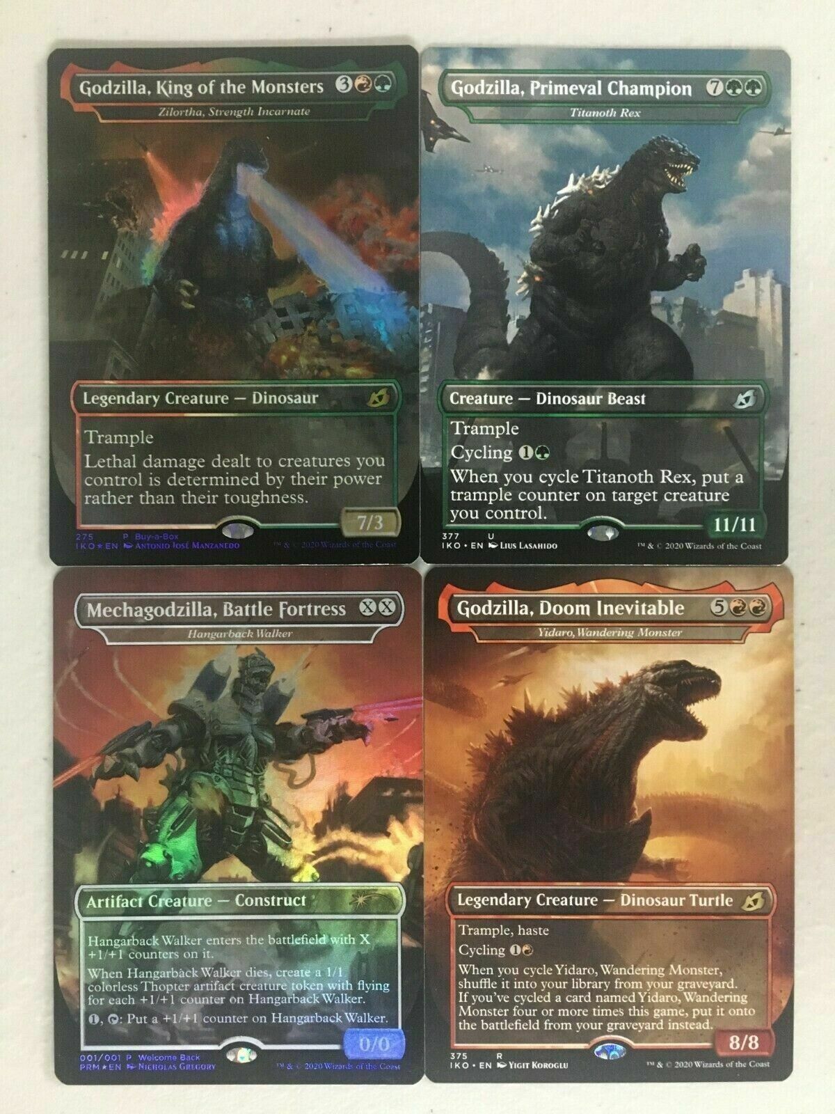 EDH Godzilla Deck - Commander MTG Magic the Gathering