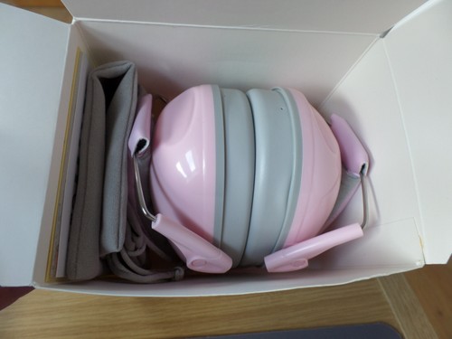 KLangGuardKids Gehörschutz 28 dB Geräuschminderung Alter 2+ Farbe: rosa NEU!!! - Bild 3 von 4
