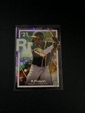 2021 Bowman Platinum Robert Puason Precious Elements Purple #PE-14 /250