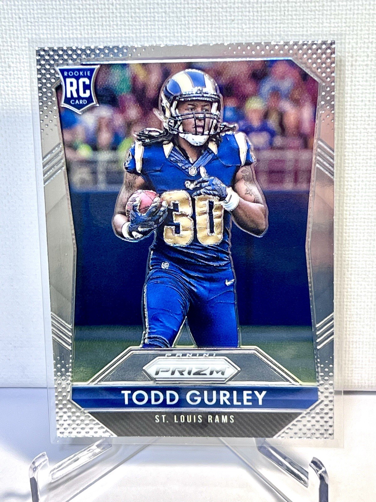 2015 Todd Gurley RC Panini Prizm Rookie St. Louis Rams #291