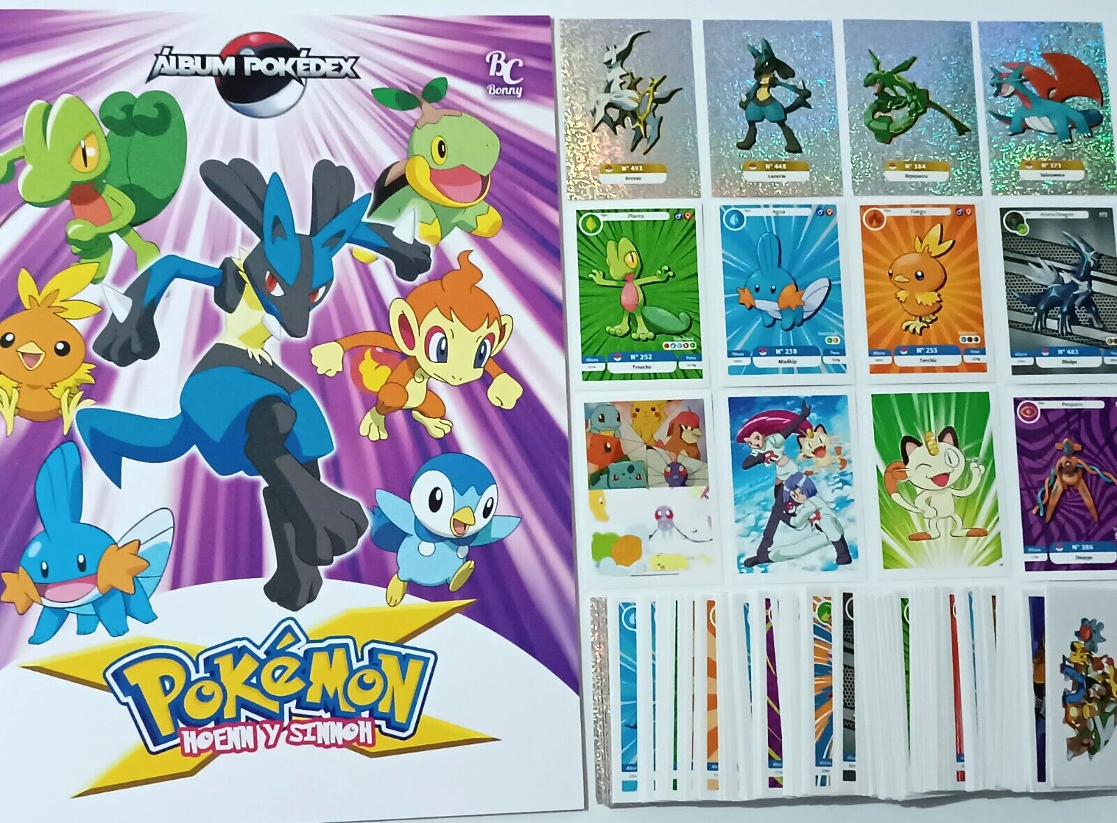 POKEMON HOENN & SINNOH Sticker MC #180 RIOLU South America Edition PERU  2022