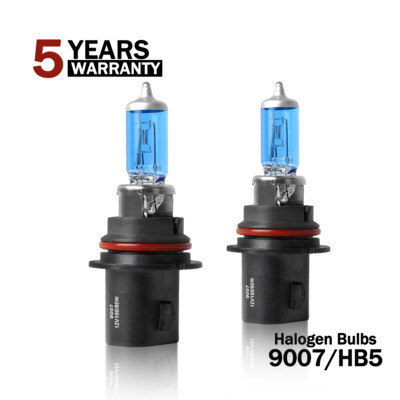 For Dodge RAM1500/2500/3500 2003-2005 2X 9007 Halogen Headlight Bulbs Hi&Lo Beam