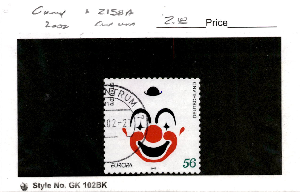 germany-postage-stamp-2158a-used-2002-clown-ai-ebay