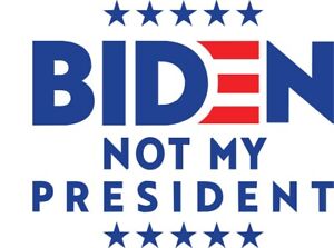 CW5781 MY PRESIDENT SNIFFS CHILDREN Sticker Decal FREE SHIPPING Political Biden