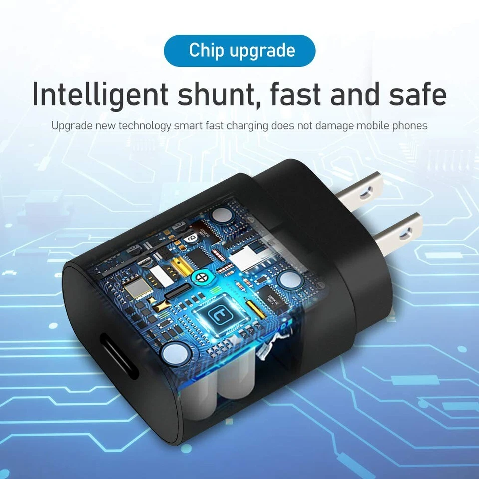 25W Super Fast Wall PD Charger Type C USB-C For Samsung Galaxy Note S22 S21 S20 - Image 3 of 4