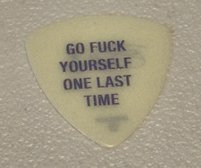 BUDDY GUY Signature Guitar Pick Concert Tour Stage Plectrum GFY One Last Time