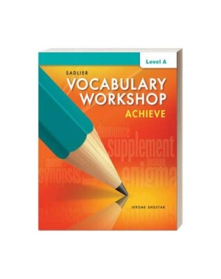 Vocabulary Workshop Achieve Level A