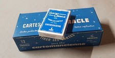 BOITE DE 12 ANCIENS JEU CARTE CARTOMANCIE ORACLE COLLECTION HERON VOYANCE NEUF