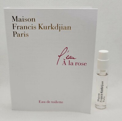 Maison Francis Kurkdjian Paris L Eau A La Rose EDT 2 ml / 0.06 oz Sample Spray