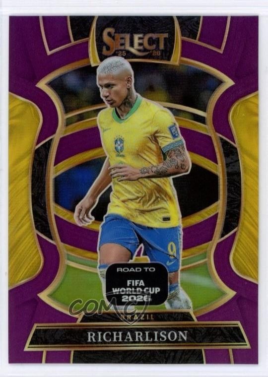 2025-26 Select Road to FIFA World Cup Terrace Purple Prizm /150 Richarlison 15ue