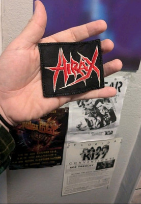 Hirax Thrash Metal Band Patch