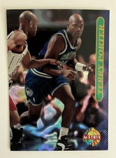 1996-97 Stadium Club Basketball - Matrix parallel #17 Terry Porter, T-Wolves; NM