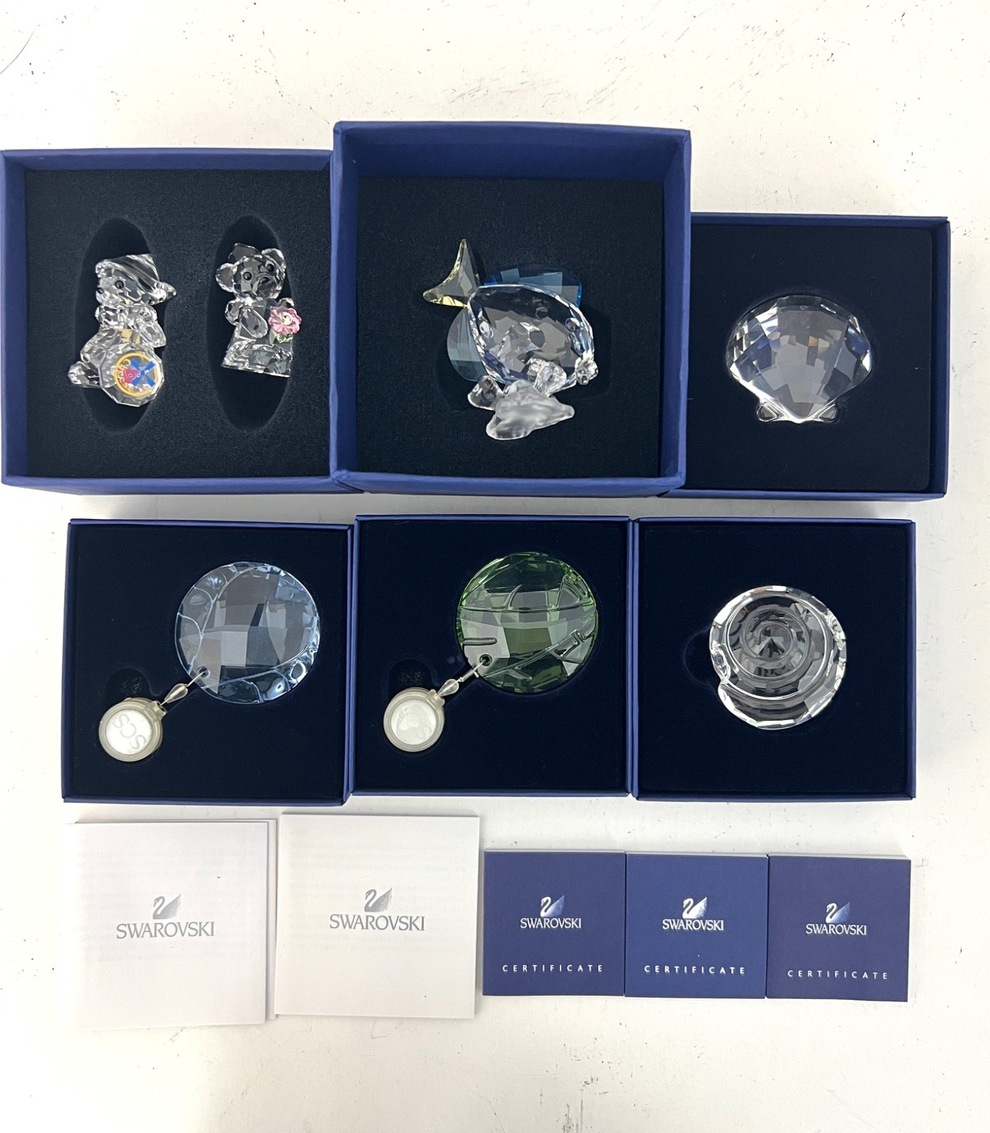 Swarovski Crystal Figurines Lot 6pcs w/ Boxes – Collection #21 | eBay