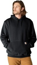 Image of Carhartt Men's Hoodie K121 Loose Fit Midweight Black M Hooded Workwear RRP £59