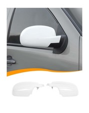 White Fully Mirror Caps Covers Compatible with 2007-2014 Chevy Silverado GMC ...