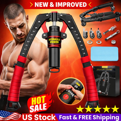 Chest & Arm Twister Hydraulic Resistance Core Trainer Home Gym Workout