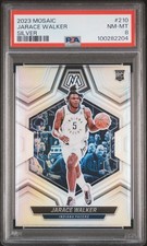 2023 PANINI MOSAIC SILVER #210 JARACE WALKER PSA 8