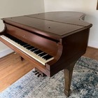 Steinway & Sons Model M Grand Piano – 5'7" Mahogany – Beautiful Tone — photo 2