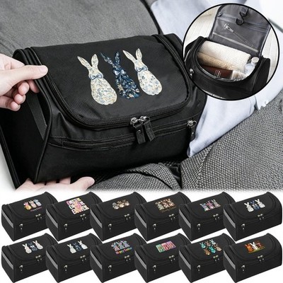 Frühling Grafik Ostern Deko hängend Reise Kulturbeutel Make-up Organizer Tasche