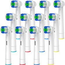 Replacement Toothbrush Heads Compatible with Oral B Braun, 12 Pcs