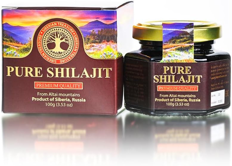 Pure Authentic Siberian Shilajit Resin Mumijo 100g 3.5oz