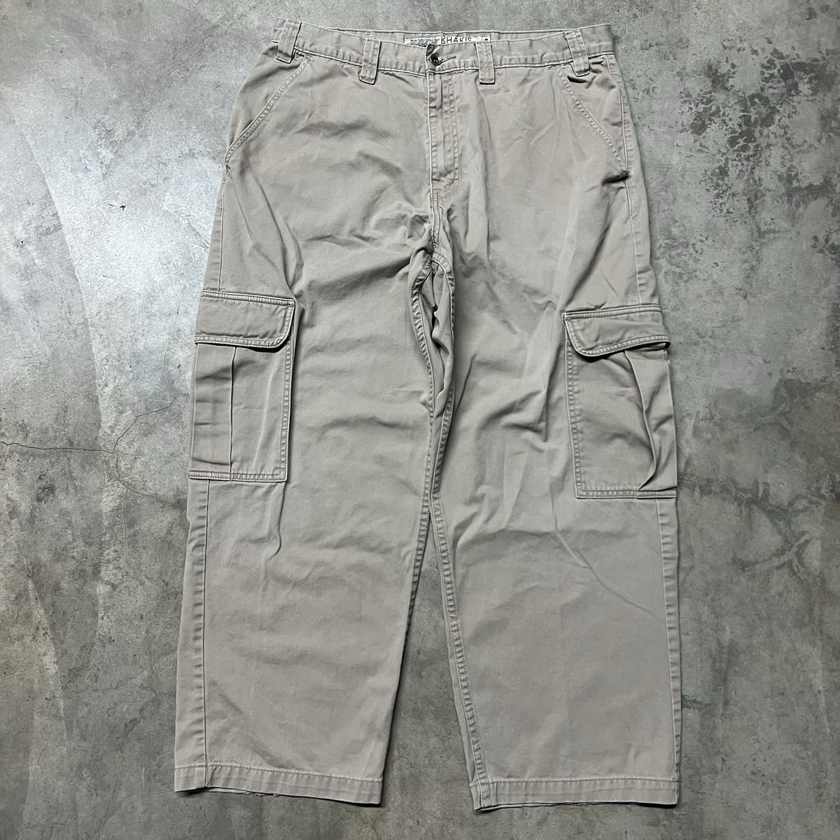 Vintage 2000's Y2K Levi's Silver-Tab BAGGY Wide-Leg Cargo