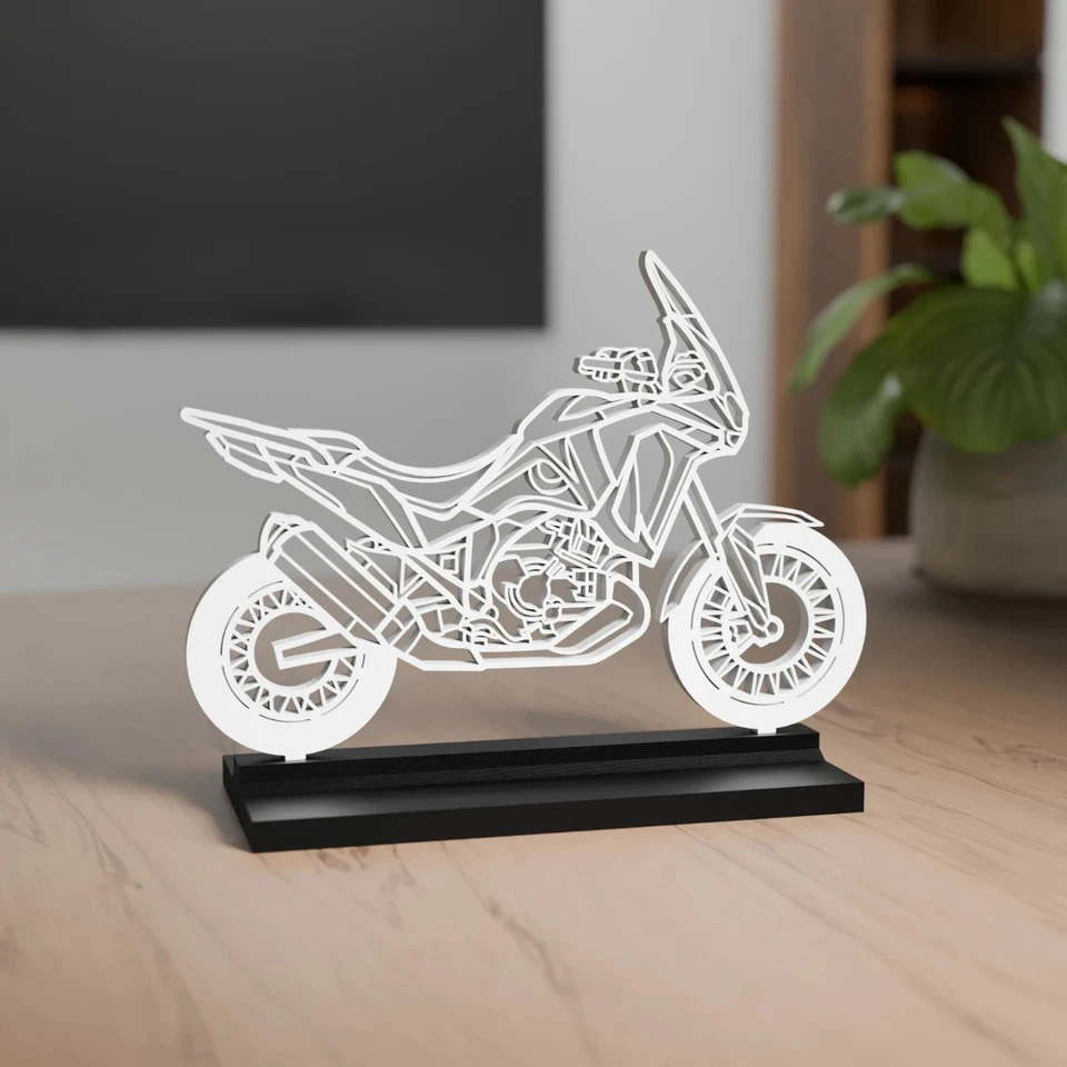 CRF 1100 L Adventure Sport Modell 3D Dekoration - Geschenk für Motorradfan - Bild 2 von 3