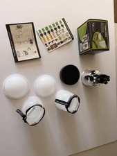 Two Gary Fong Lightsphere Universal Cloud Bounce Diffusers and One Power Snoot