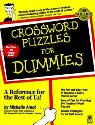 Crossword Puzzles For Dummies (For Dummies (Computers)) - Paperback - GOOD