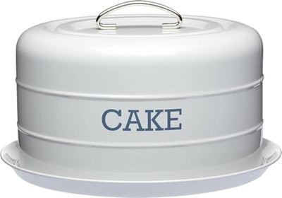 Kitchencraft Living Nostalgia Kuchendose, Luftdichte Kuchendose / Kuchenkuppel, 
