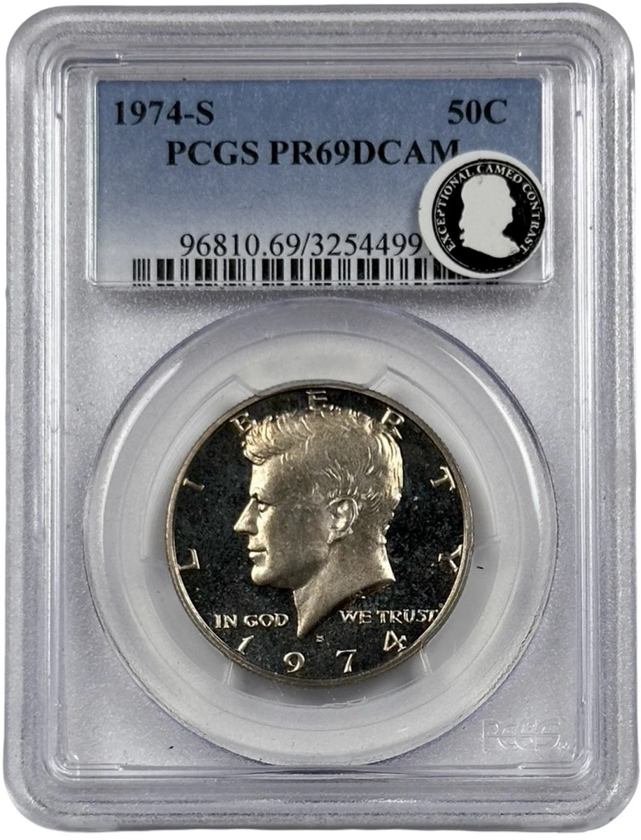 PR 69 Graded 1974 Kennedy US Half Dollars (1964-Now) for sale | eBay