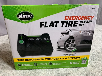 #ad #ad Slime Flat Tire Emergency Repair Kit Repairs amp; Fully Inflates Safe And Easy $49.99