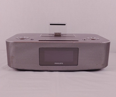 Philips DC291/37 iPod iPhone iPad Docking Station Speaker Alarm Clock FM Radio