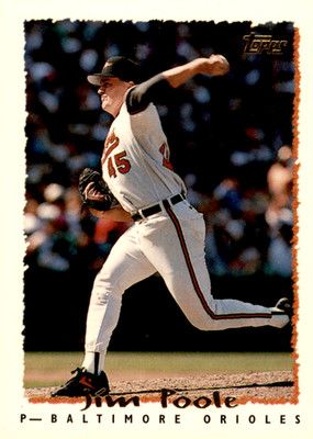 1995 Topps - Jim Poole #107