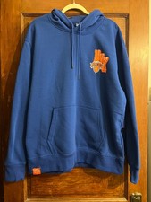 NWT Ultra Game NBA Men's New York Knicks Blue Pullover Hoodie Sweatshirt Size XL
