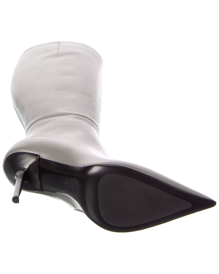 Michael Kors Collection Angelina Leather Knee-High Boot Women's thumbnail 4