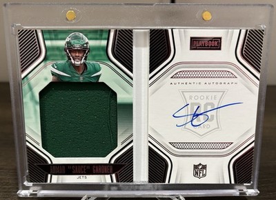 Ahmad  Sauce  Gardner Booklet Rookie Patch Auto 207/299 2022 Panini NM/Mint   