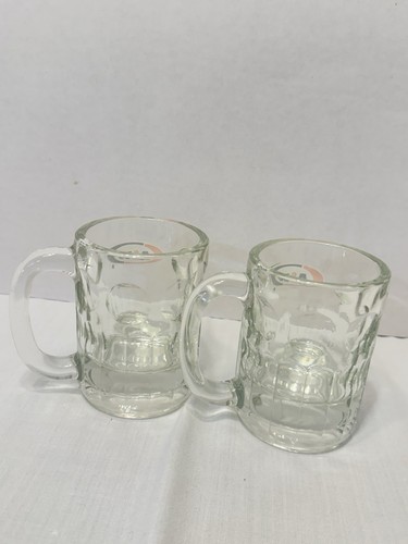 2 tazze birra vintage A&W radice logo ovale AW originali autentiche alte 4,25" - Foto 4 di 7