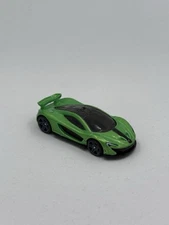 ✅ Hot Wheels McLaren P1 Green 2018 Mainline HW Exotics Loose