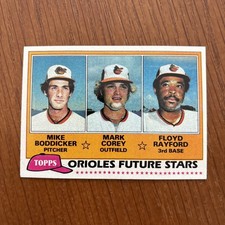 1981 Topps Baseball Card #399 Mike Boddicker Baltimore Orioles Rookie NMMT G. rookie card picture