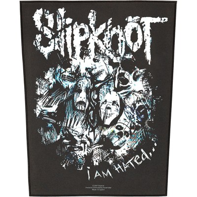 Men's Slipknot I Am Hated Back Patch Black