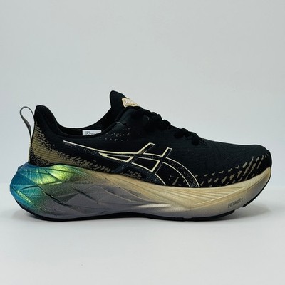 ASICS Novablast 4 Platinum Black Champagne Atmungsaktive & stoßdämpfende