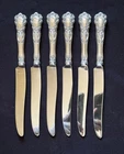 SET OF 6 GORHAM  “BUTTERCUP”  STERLING   9-1/2” HH DINNER KNIVES - NO MONOGRAMS