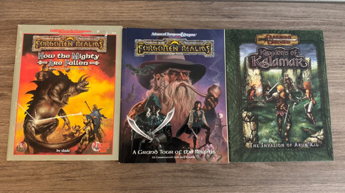 How the Mighty Are Fallen - Forgotten Realms - Dungeons & Dragons - D&D - AD&D