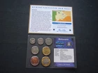 Excellent Botswana coin set in blister pack + certificate! Coins! Original Box! KMS! RARE! RARE