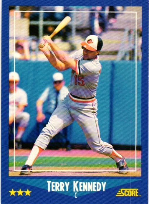1988 Score #123 Terry Kennedy